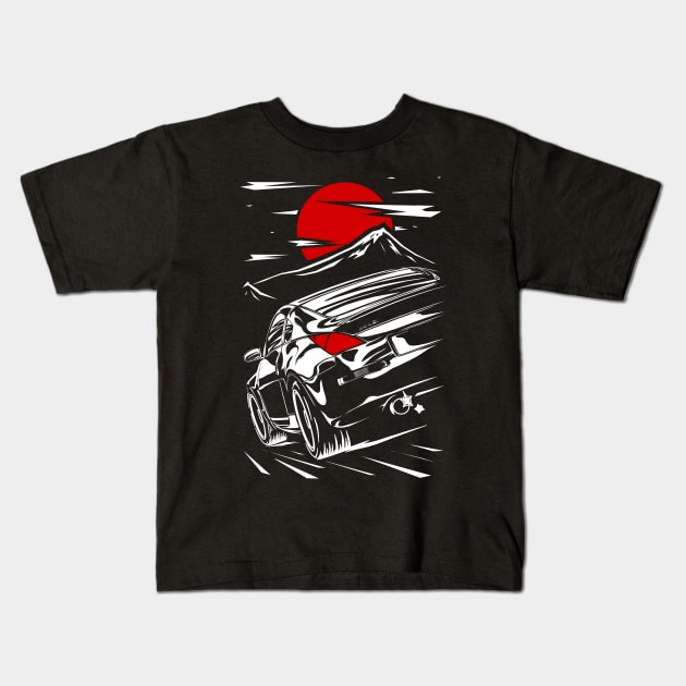 Nissan 350z z33 Kids T-Shirt by racingfactory